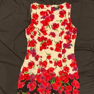 Chaps Floral Dress